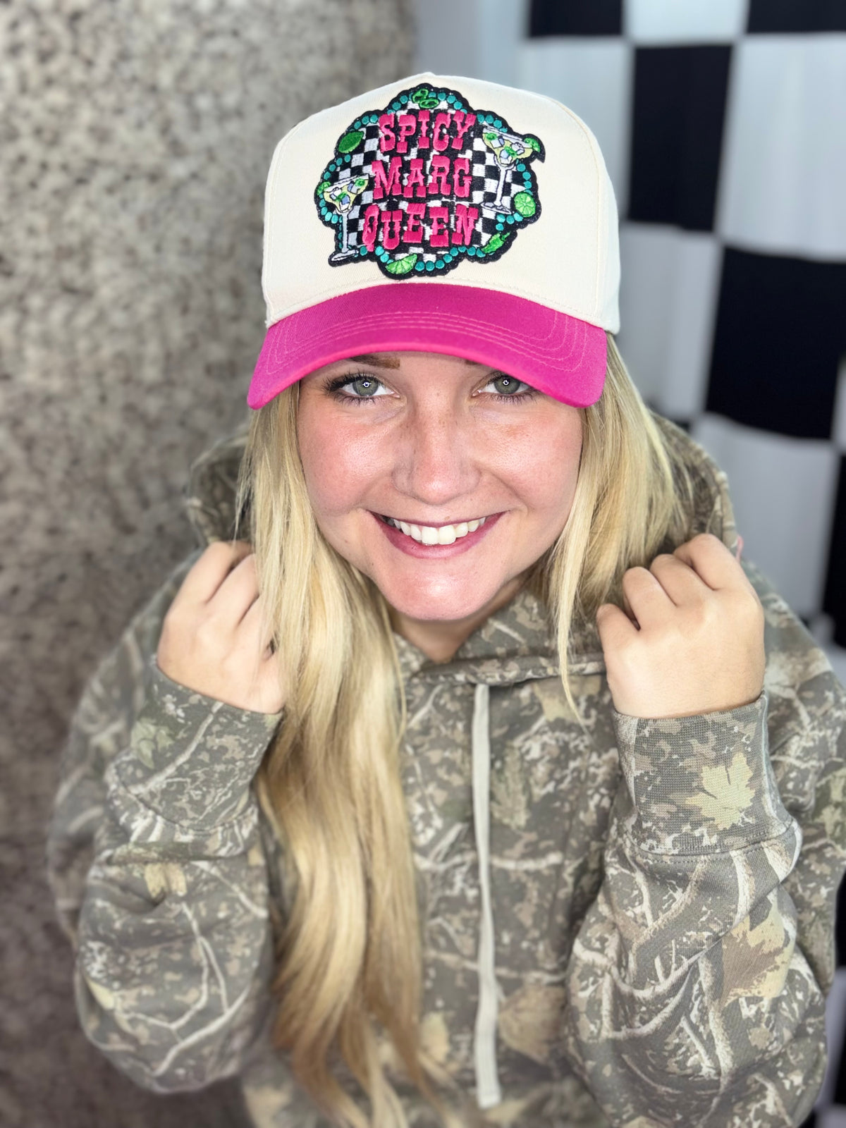 Spicy margarita hat with patch