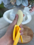 Peel the stress banana squish