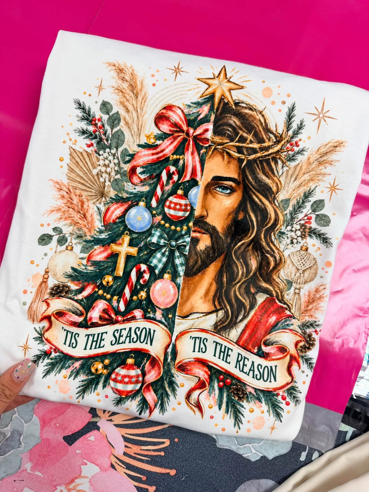 He is the reason graphic tee