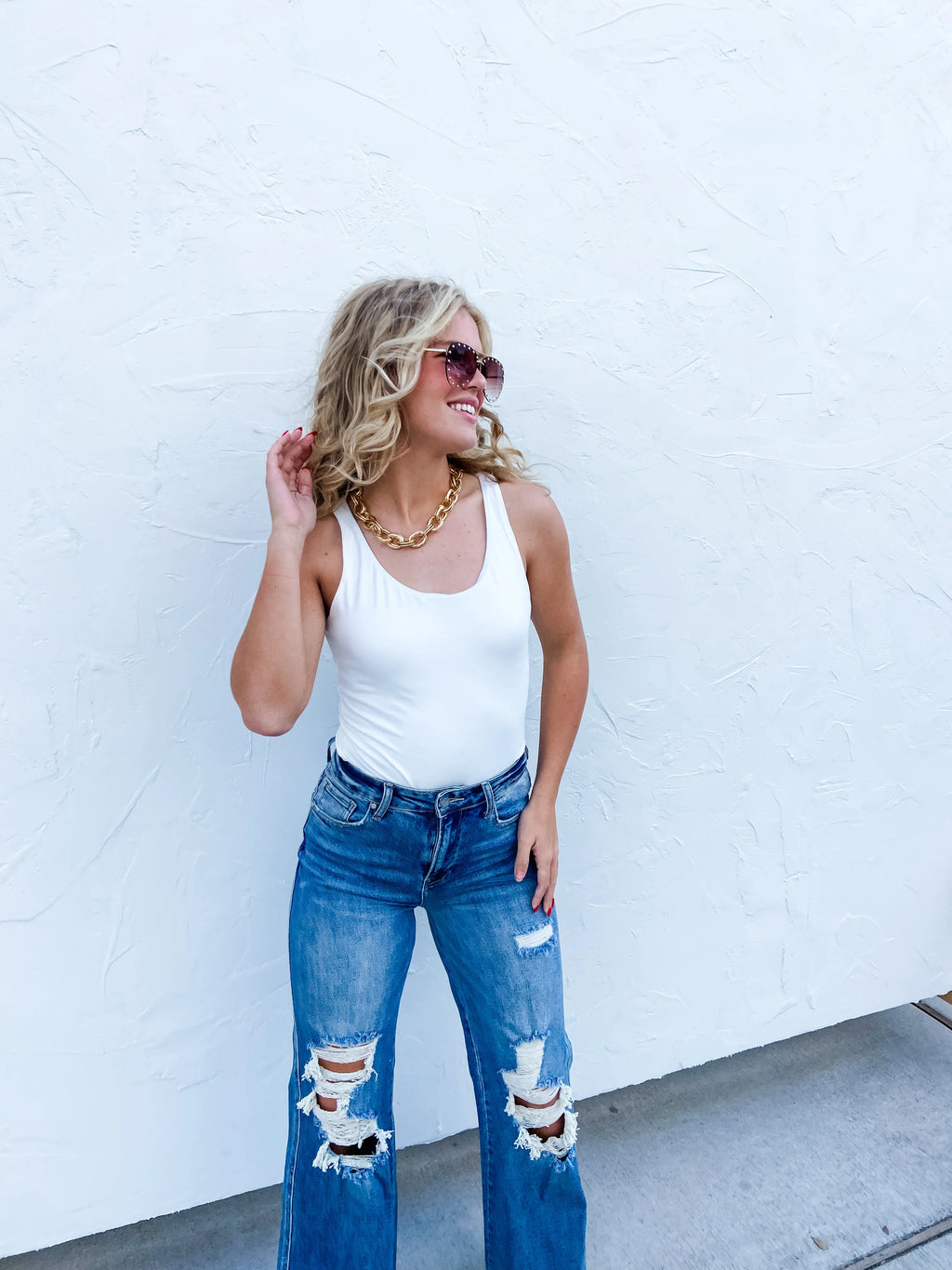 PREORDER- BLAKELEY DISTRESSED JEANS