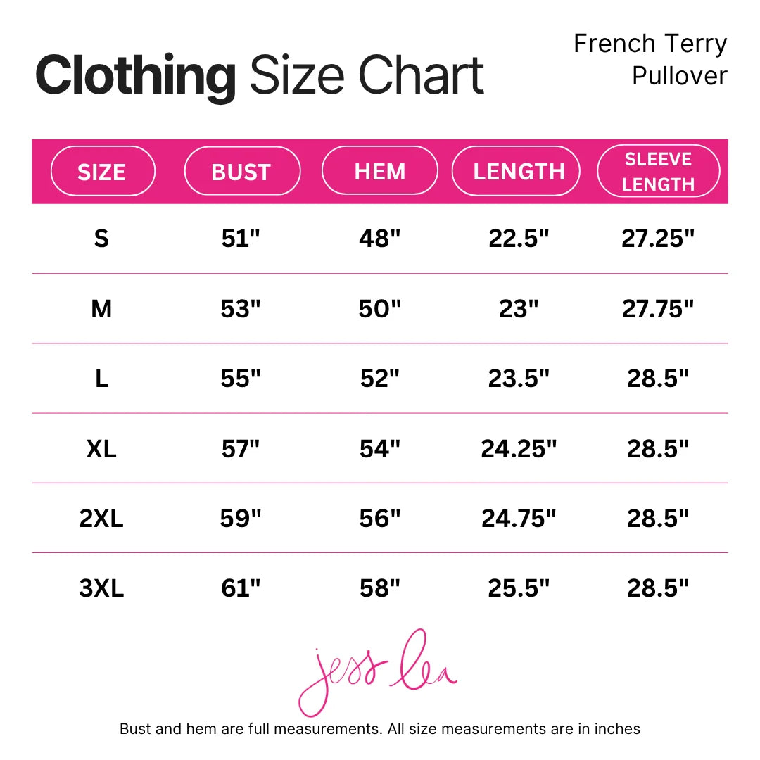 Santa’s Favorite French Terry Pullover