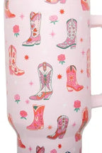 Boots & Roses Tumbler Cup