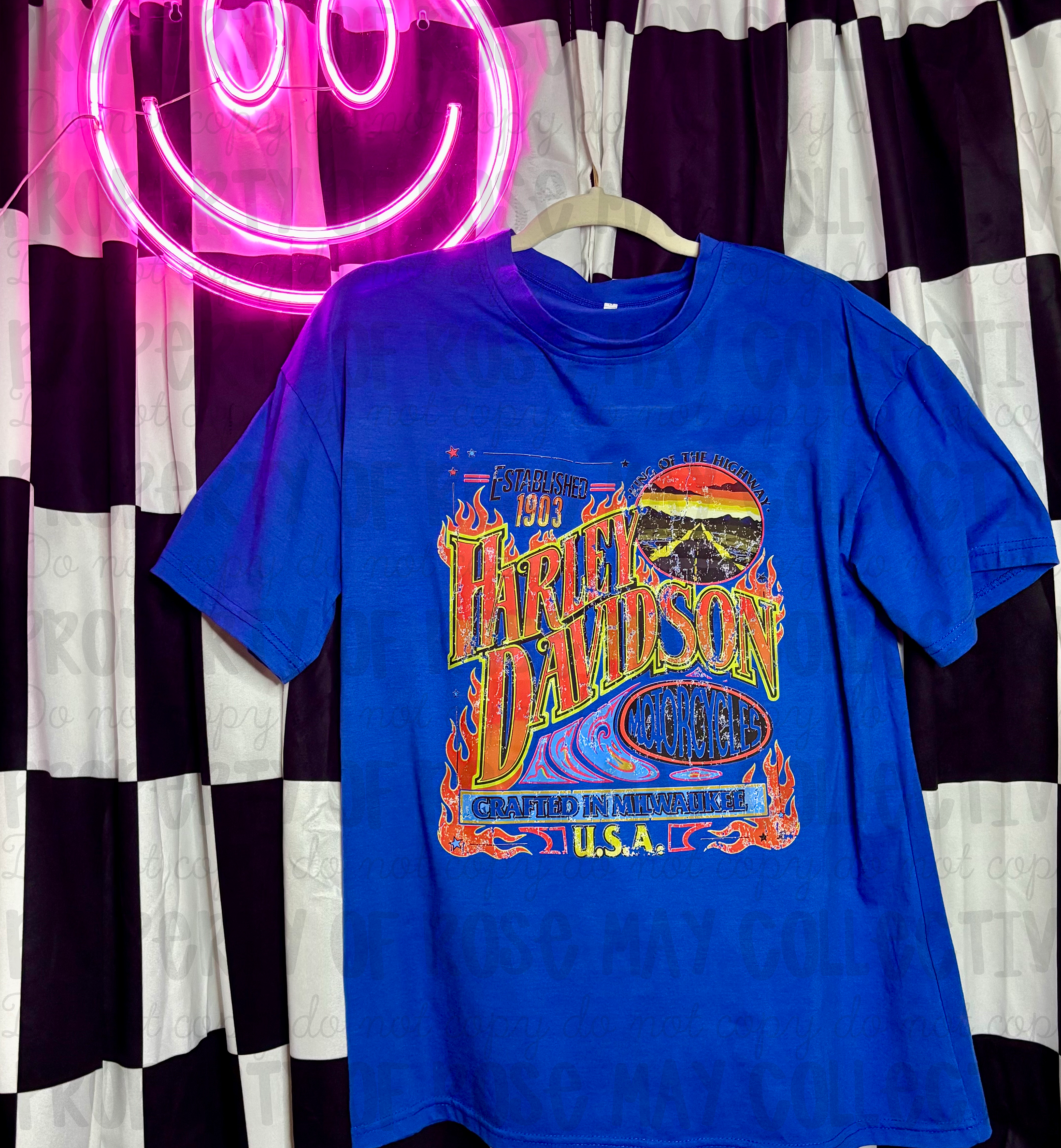 HD Motorcycle graphic tee