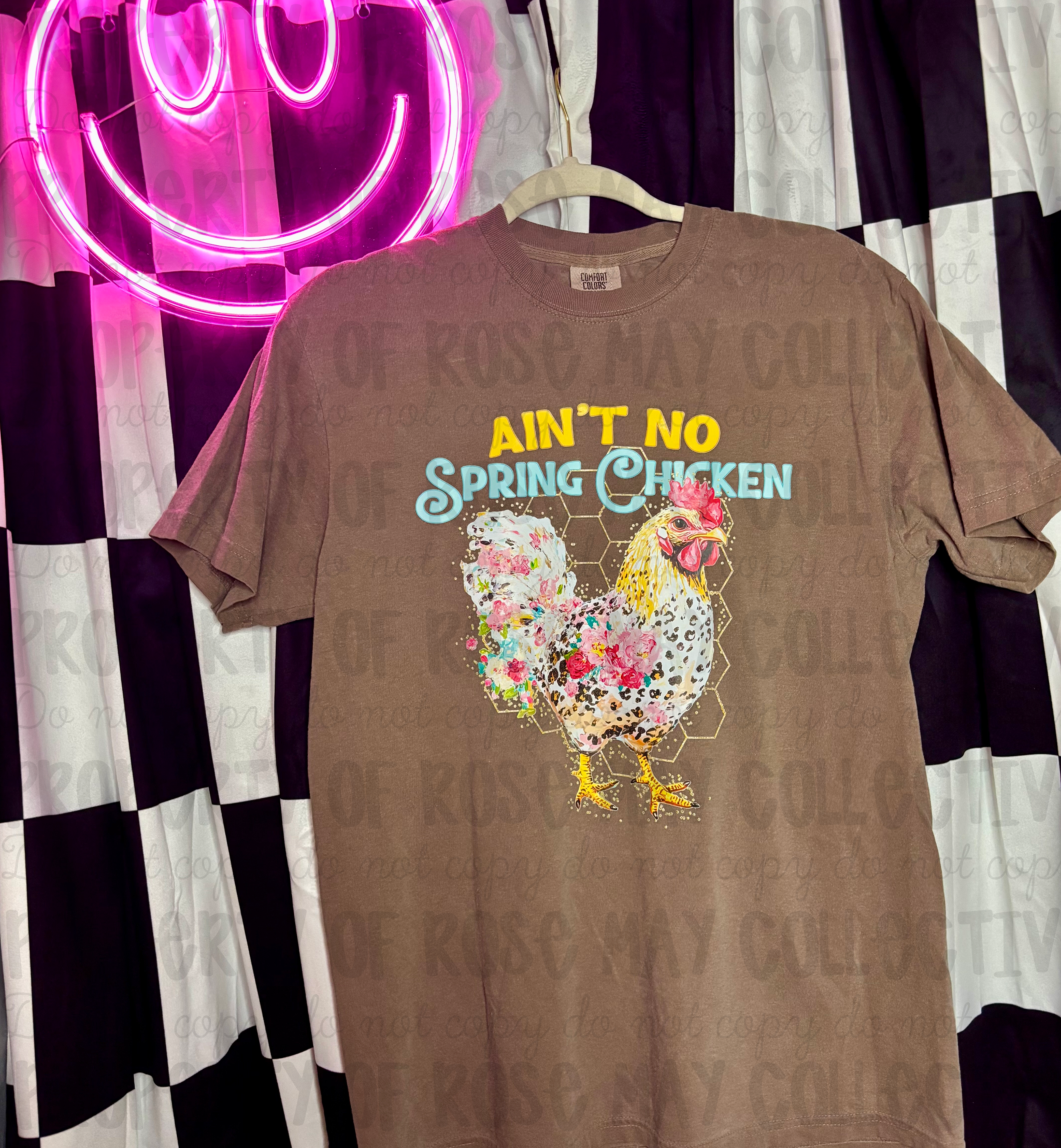 Ain’t no spring chicken graphic tee
