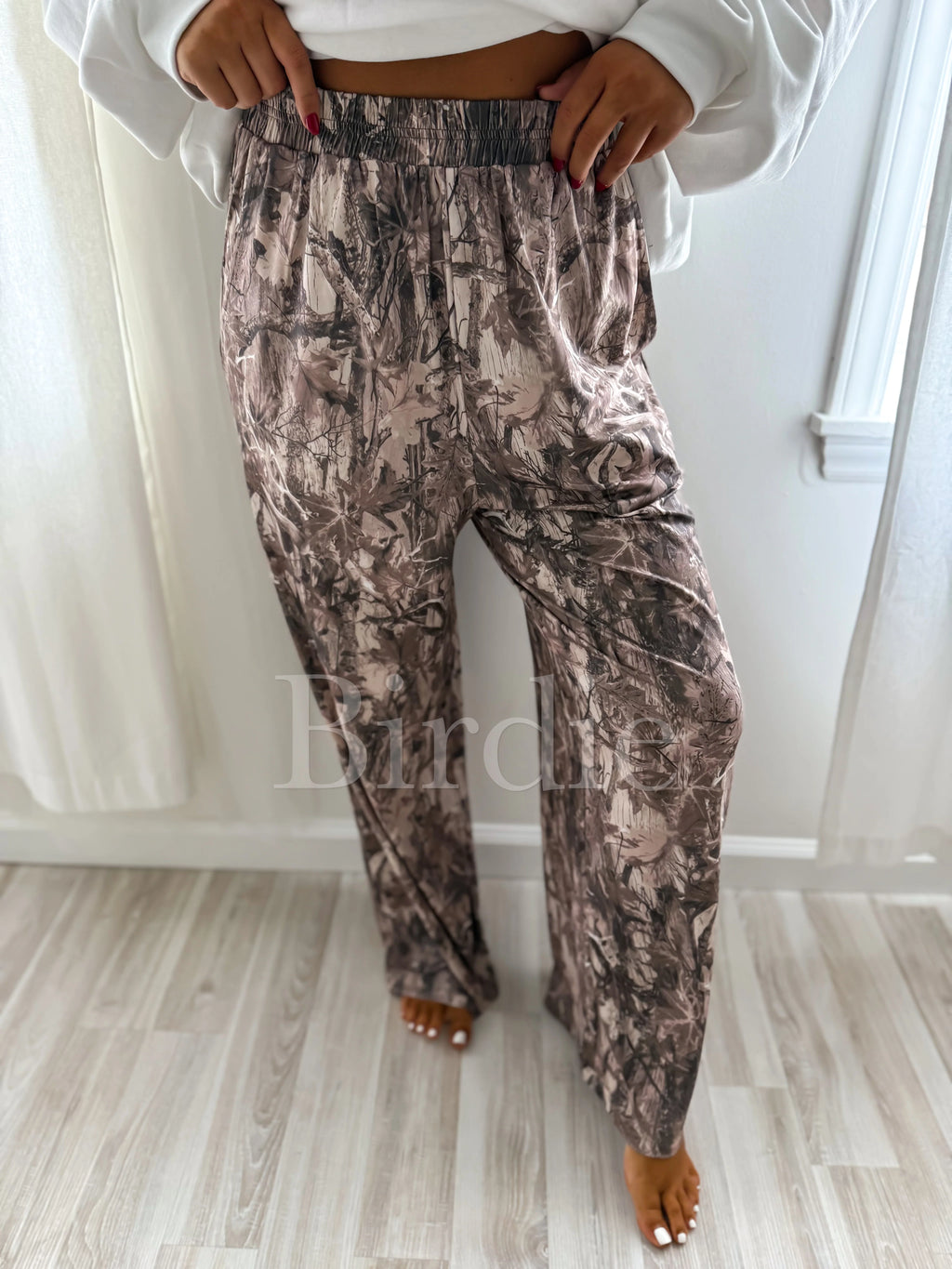 Dark Camo Stretchy Lounge Pants