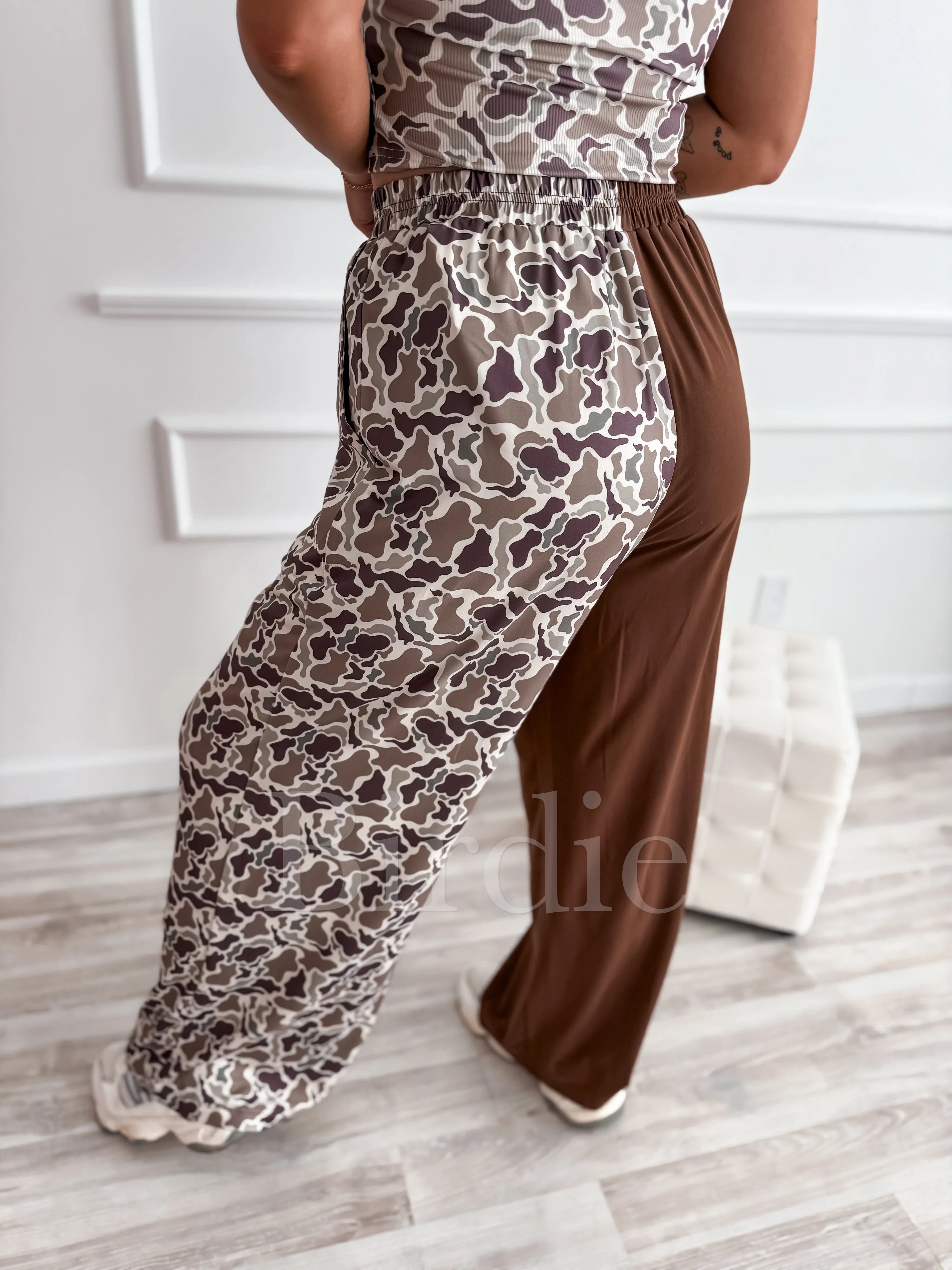 PREORDER Split Sweet Lounge Pants in Duck Camo
