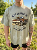 Marketplace Graphic Tee on Sandstone