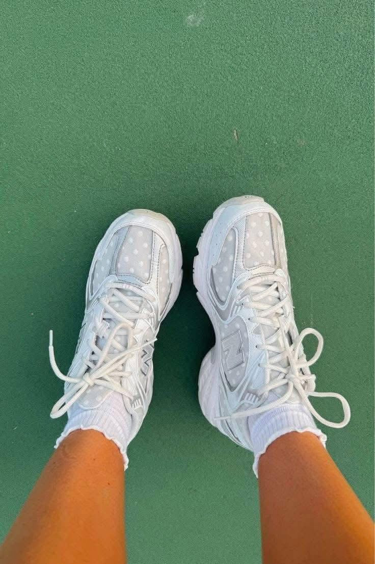 Polka dot love sneakers