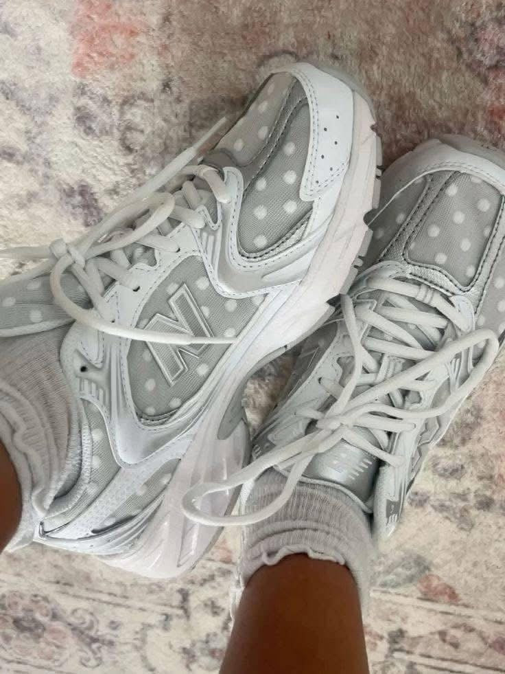 Polka dot love sneakers
