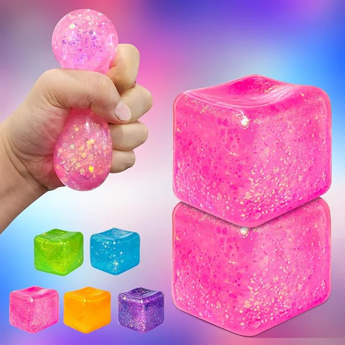 RTS - GLITTER CUBE SQUISH