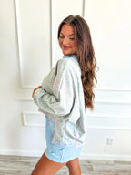 Spun Sugar Rib Mock Neck Set (SOLD AS SET)