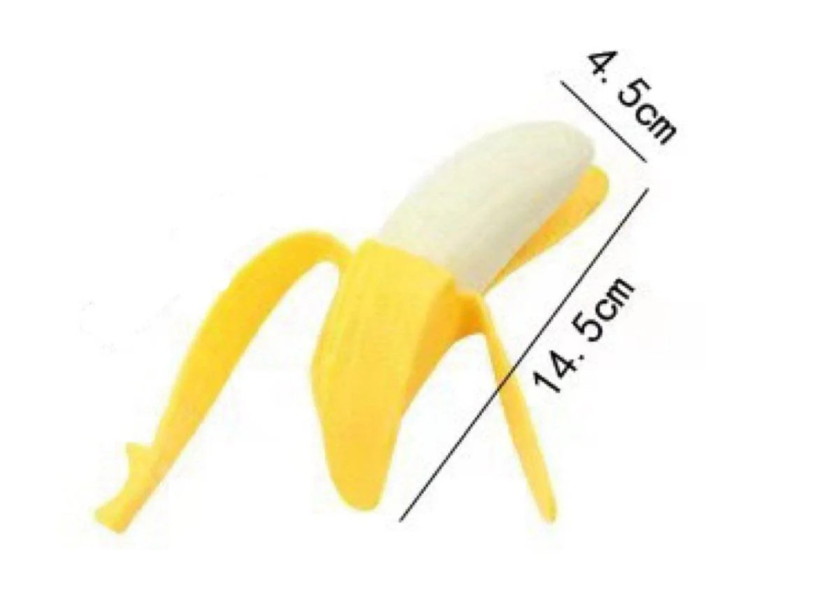 Peel the stress banana squish