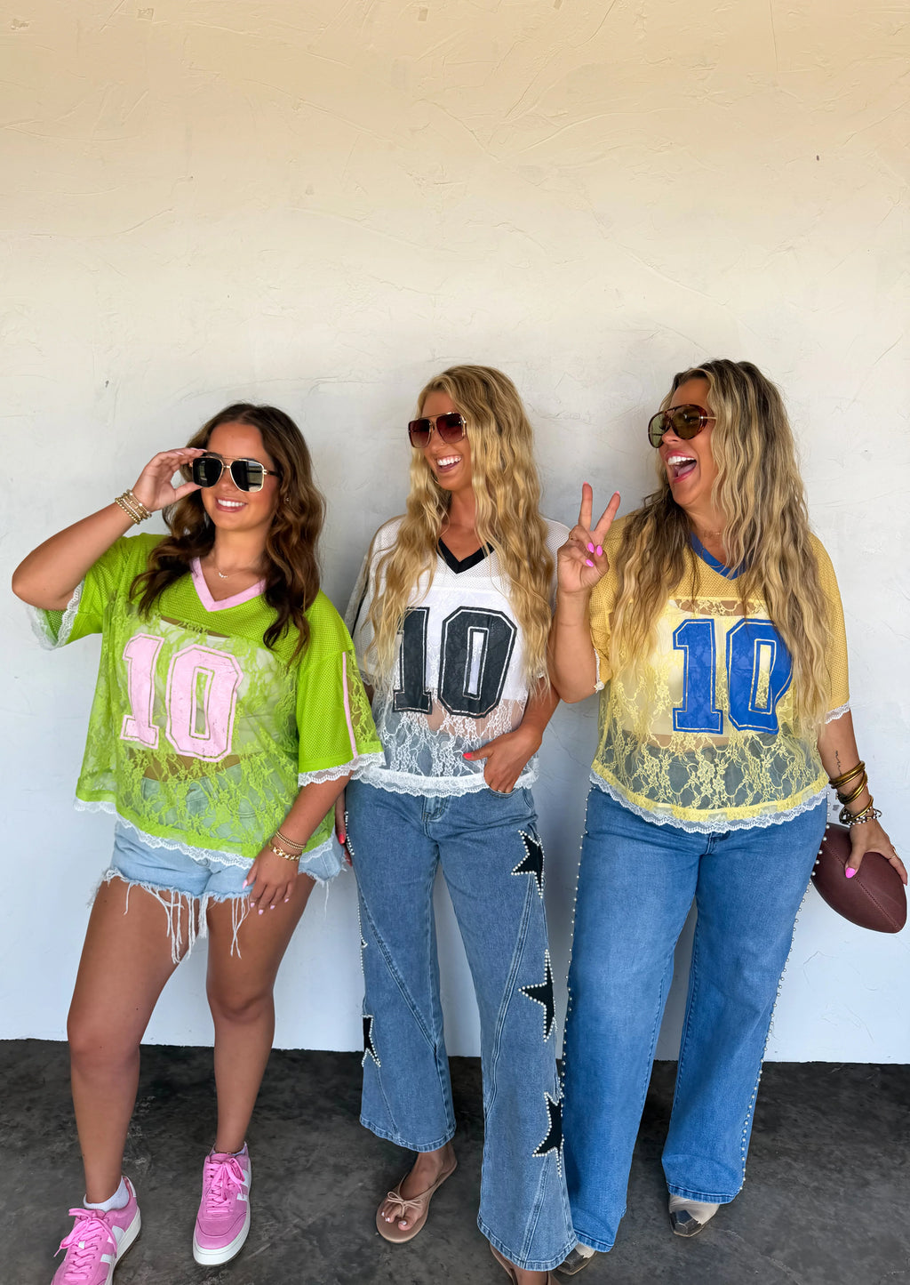 PREORDER- BLEACHER BABE LACE JERSEY