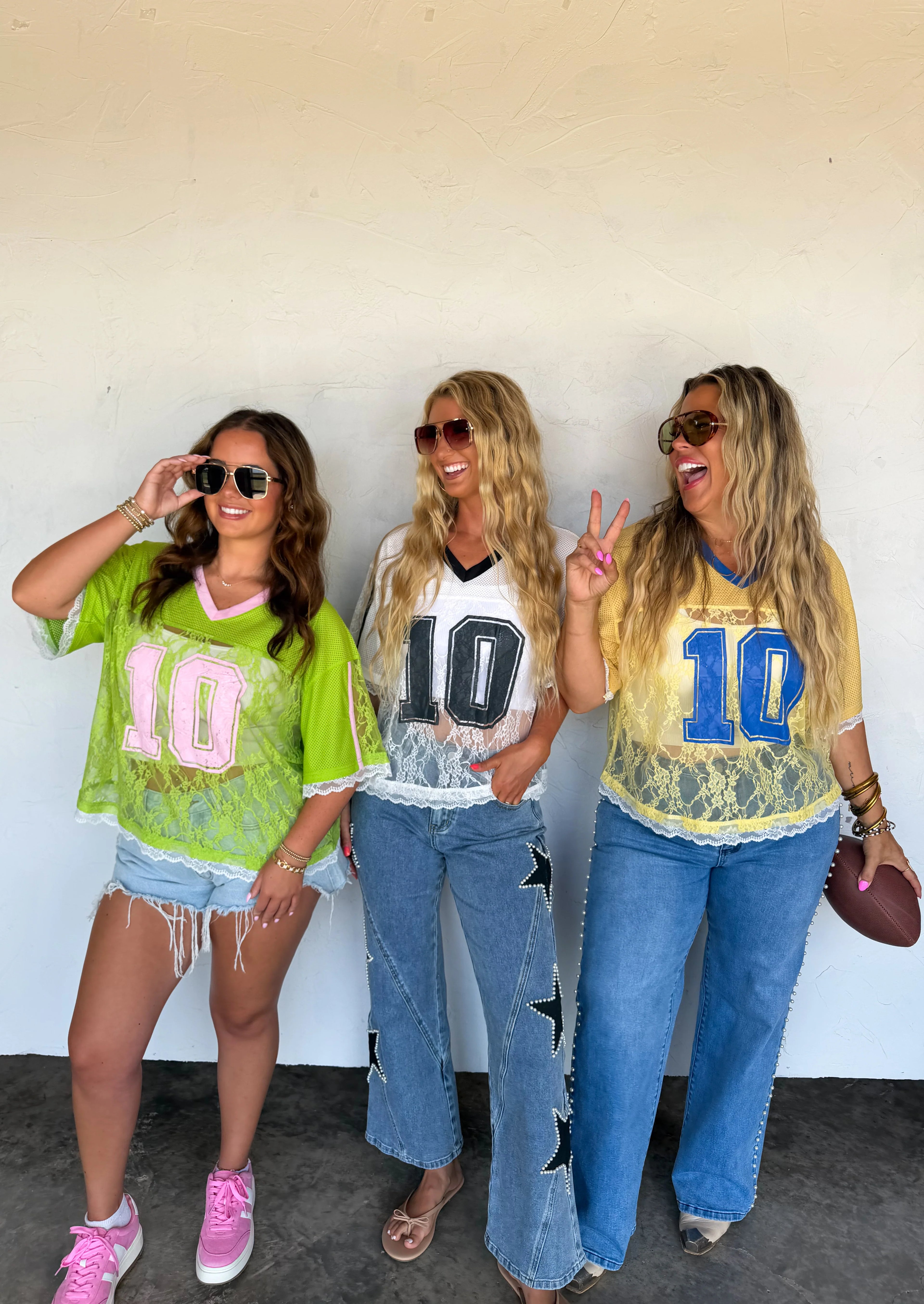 PREORDER- BLEACHER BABE LACE JERSEY