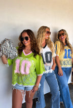 PREORDER- BLEACHER BABE LACE JERSEY