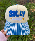 Silly goose stripe hat