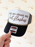 Hot flashes trucker hat