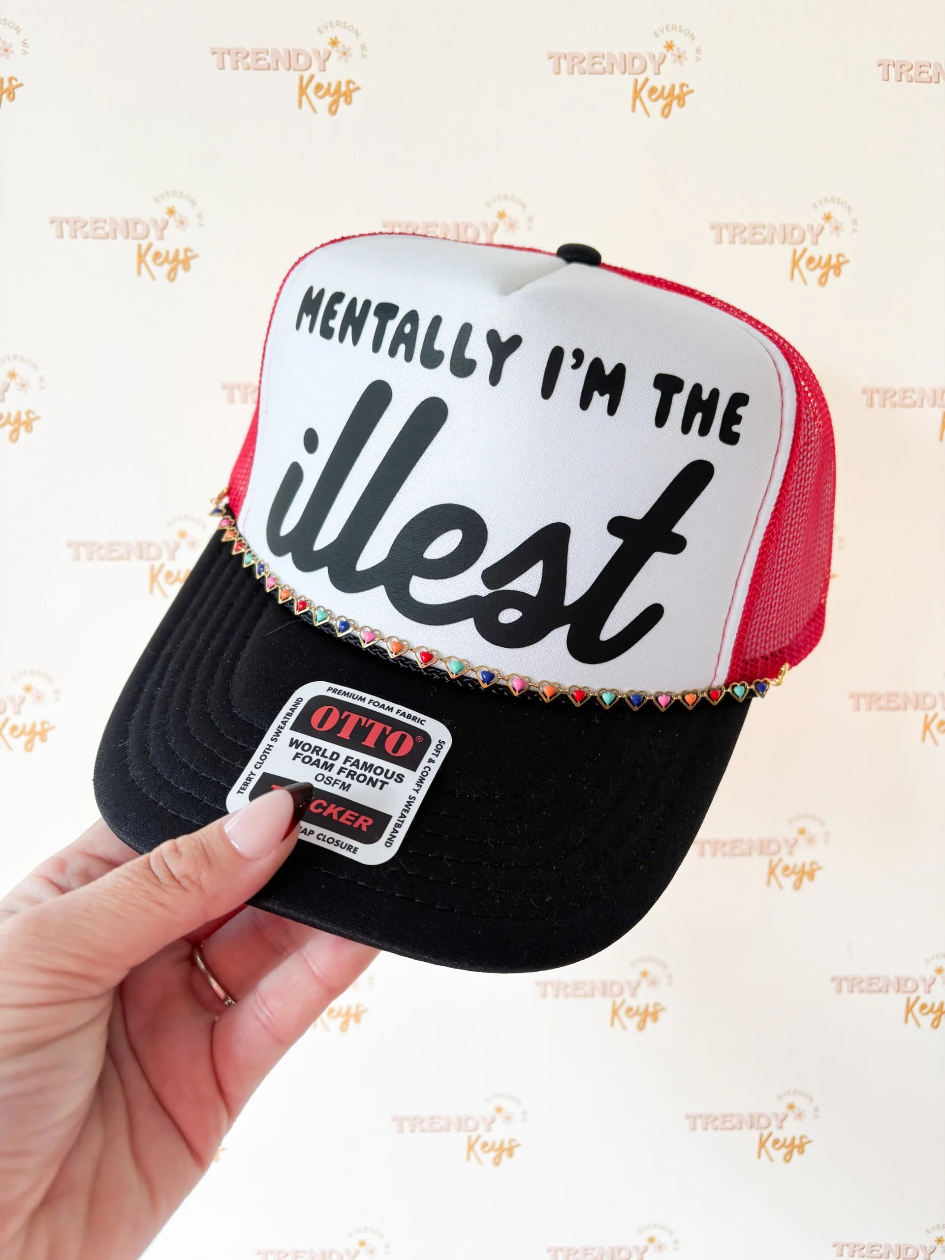 Mentally I’m the illest trucker hat