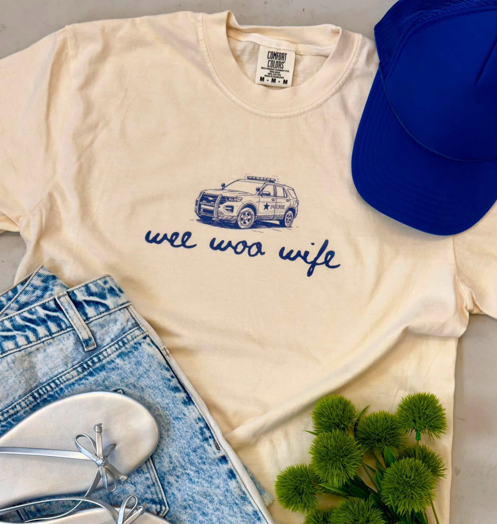 Wee Woo wife tees