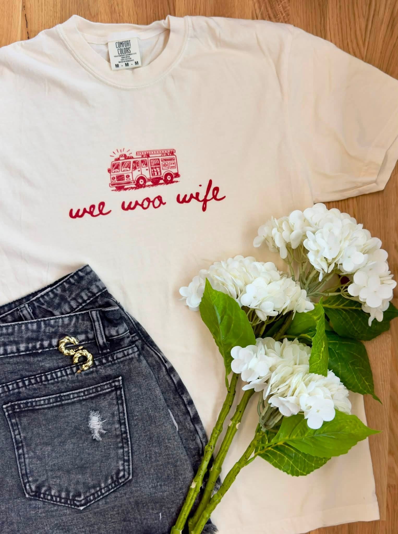 Wee Woo wife tees
