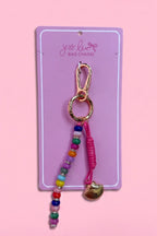 Beaded Seashell Bag Charm