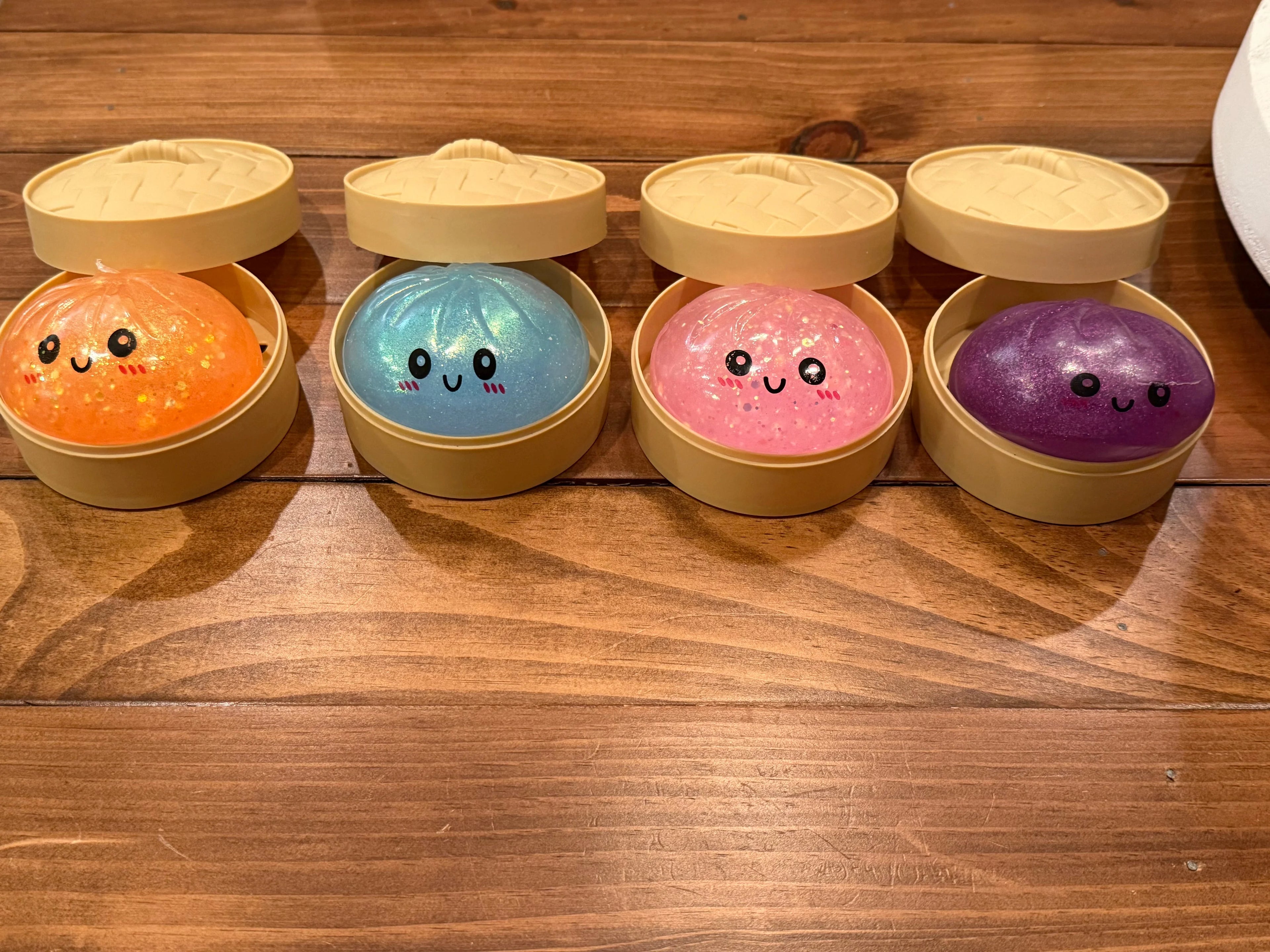 Glitter Dumplings - squish!