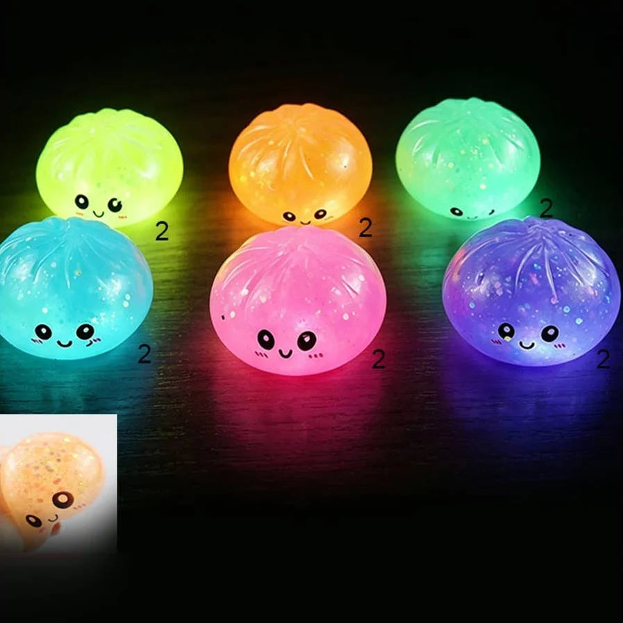 Glow in the dark Dumplings - squish!