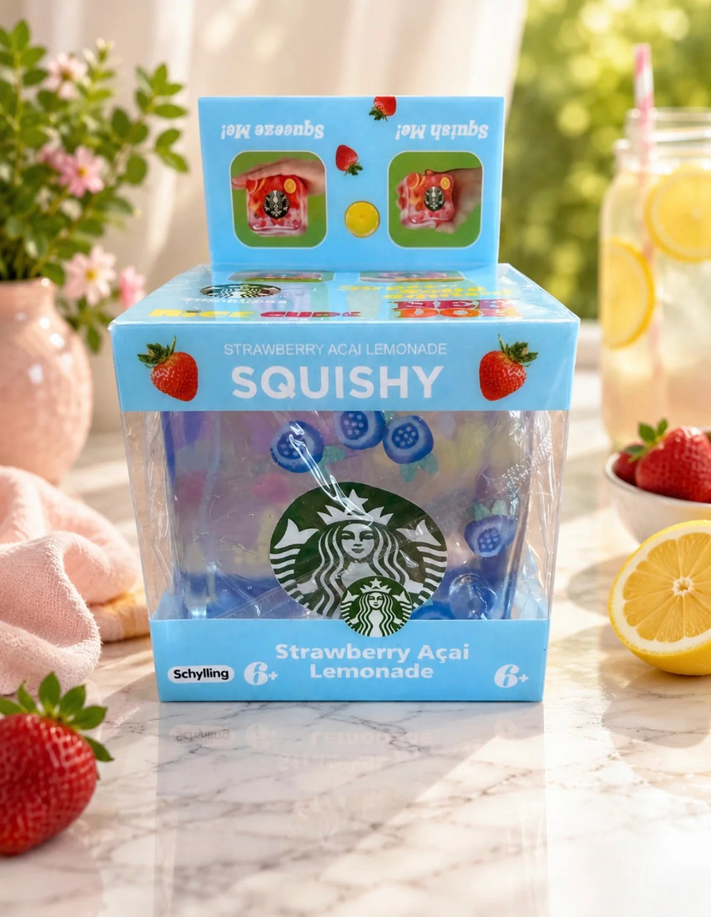 Acai blue cube squish
