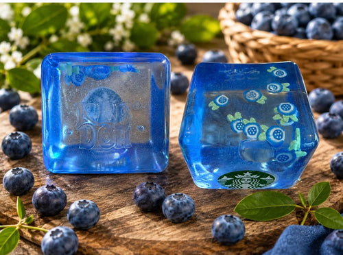 Acai blue cube squish