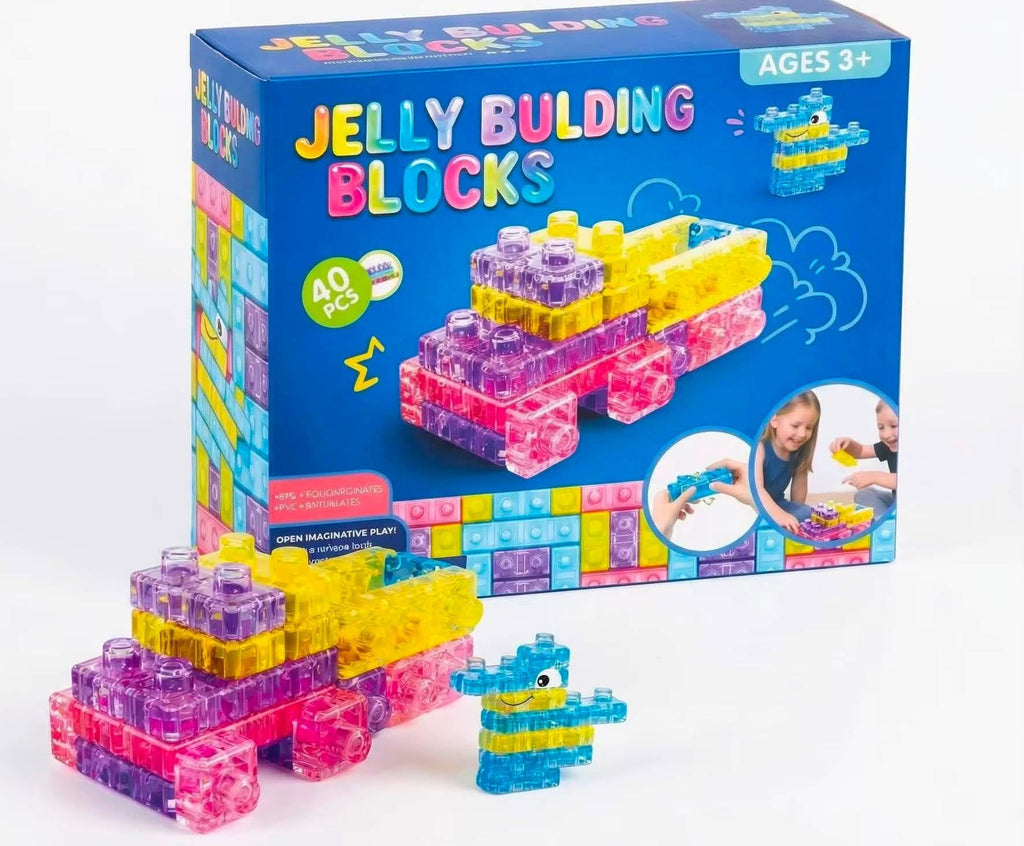 Jelly squish building blocks