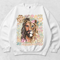Lion of Judah graphic crewneck sweatshirt