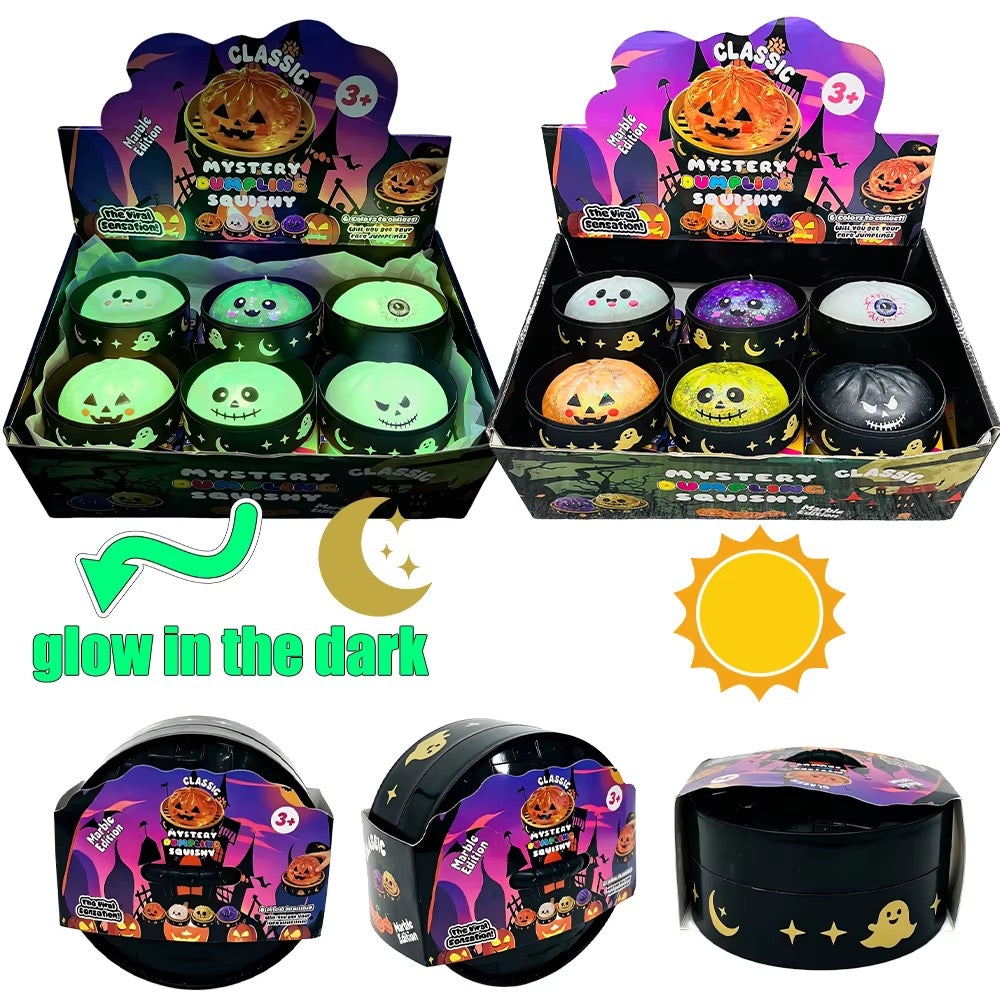 Halloween maltose dumpling