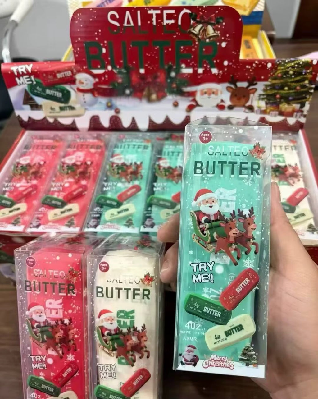 Crunchy Christmas butters