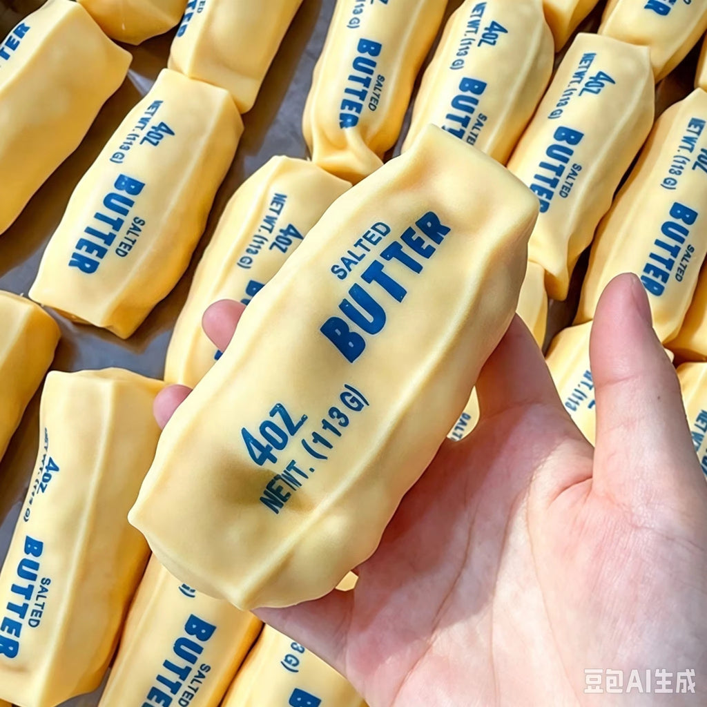 Crunchy butter squishes