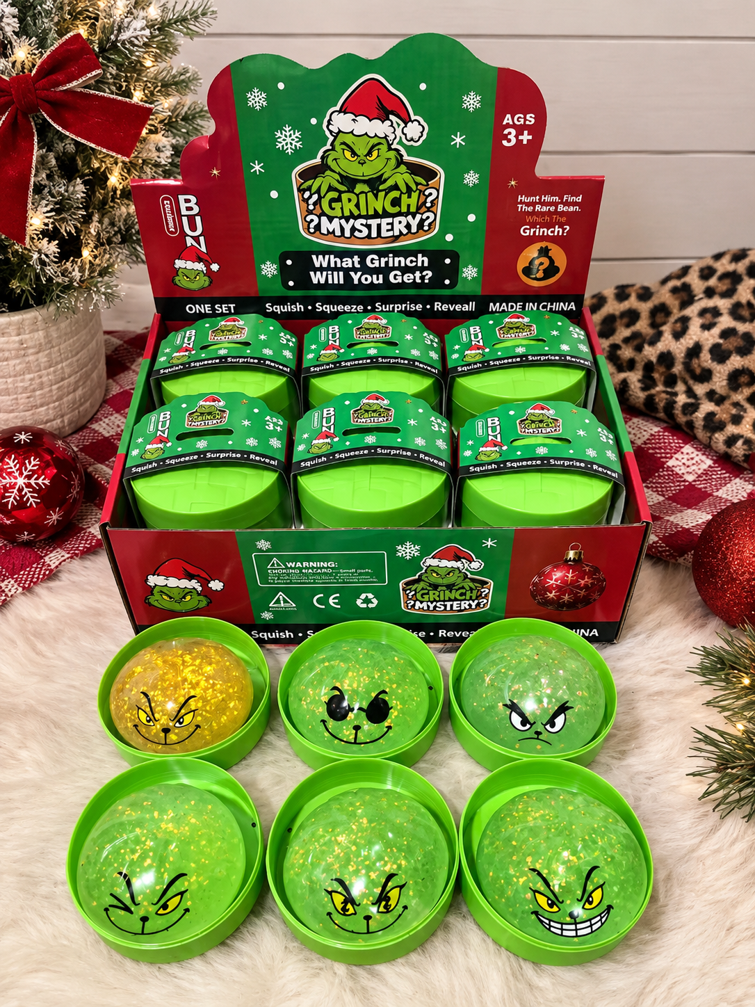 Grinch mystery dumplings