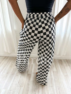 The Day Off Boxer Pants in Checkered
