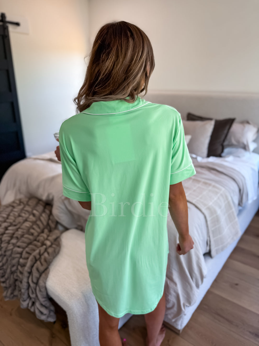 PREORDER Tee Sleep Dress in Mint Mojito SS