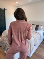 PREORDER Bedtime Bliss Two Piece Set in Velvet Gelato (sold as set) SS