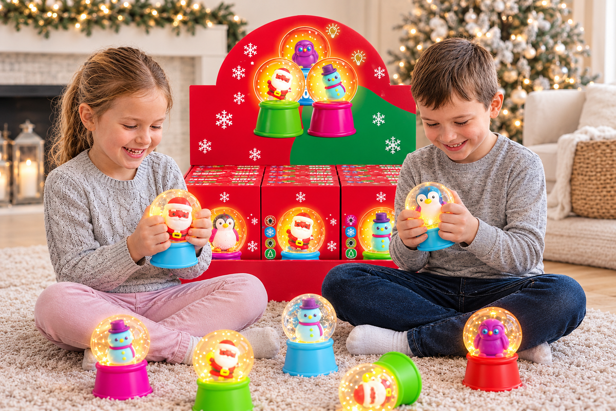 Light up snow globes - preorder