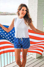 Americana Polka Dot Everyday Shorts
