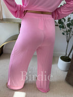 LUXE Whisper Dream PJ Set in Pink Rose (Sold as Set) SS