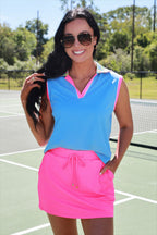 Preorder Everyday Polo Tank- Falling for Florals
