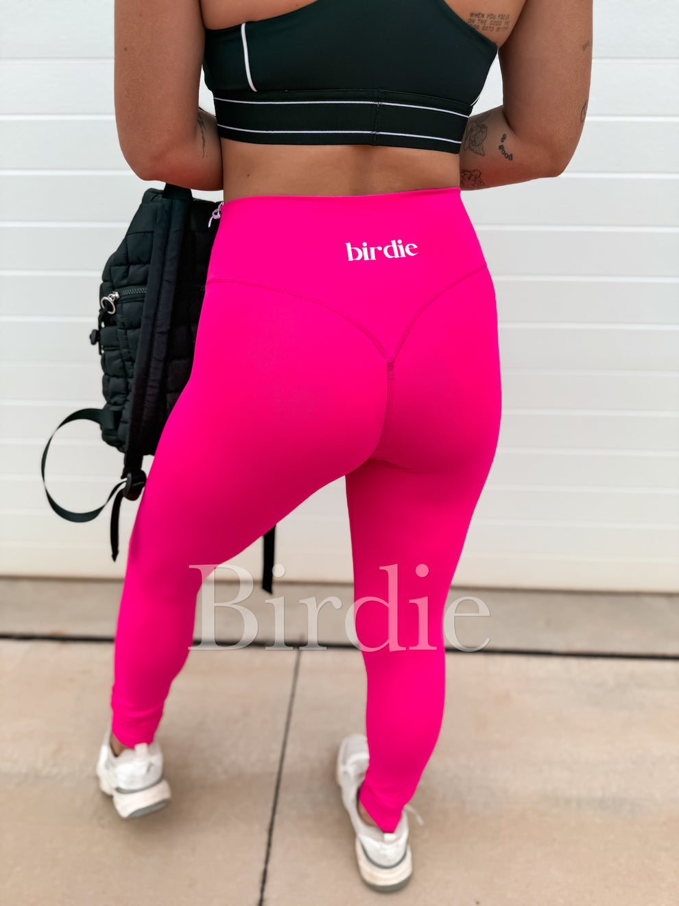 Melt Leggings in Hot Pink