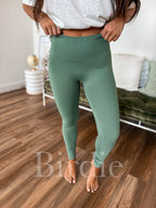 PREORDER Melt Leggings in Olive