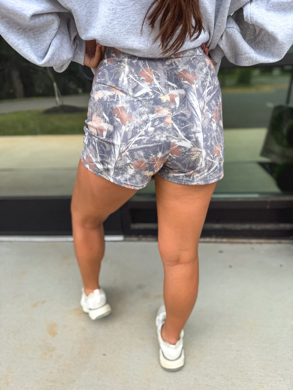 PREORDER Active Edge Skort in Timber Haze Camo