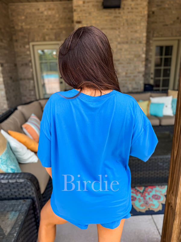 PREORDER Tee Boxer Short Set in Royal Tide (Sold as Set)