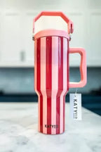 Pink and Wine 38 Oz Cabana Jug Tumbler