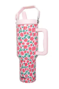 Whimsical Roses Tumbler Cup