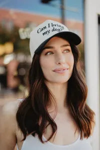 Can I Bring My Dog? Classic Trucker Hats