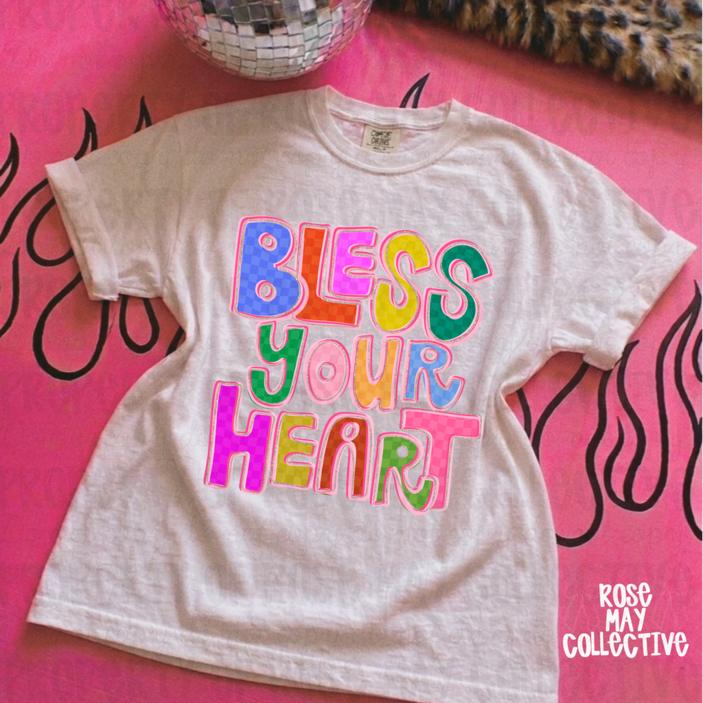 Bless your heart graphic tee